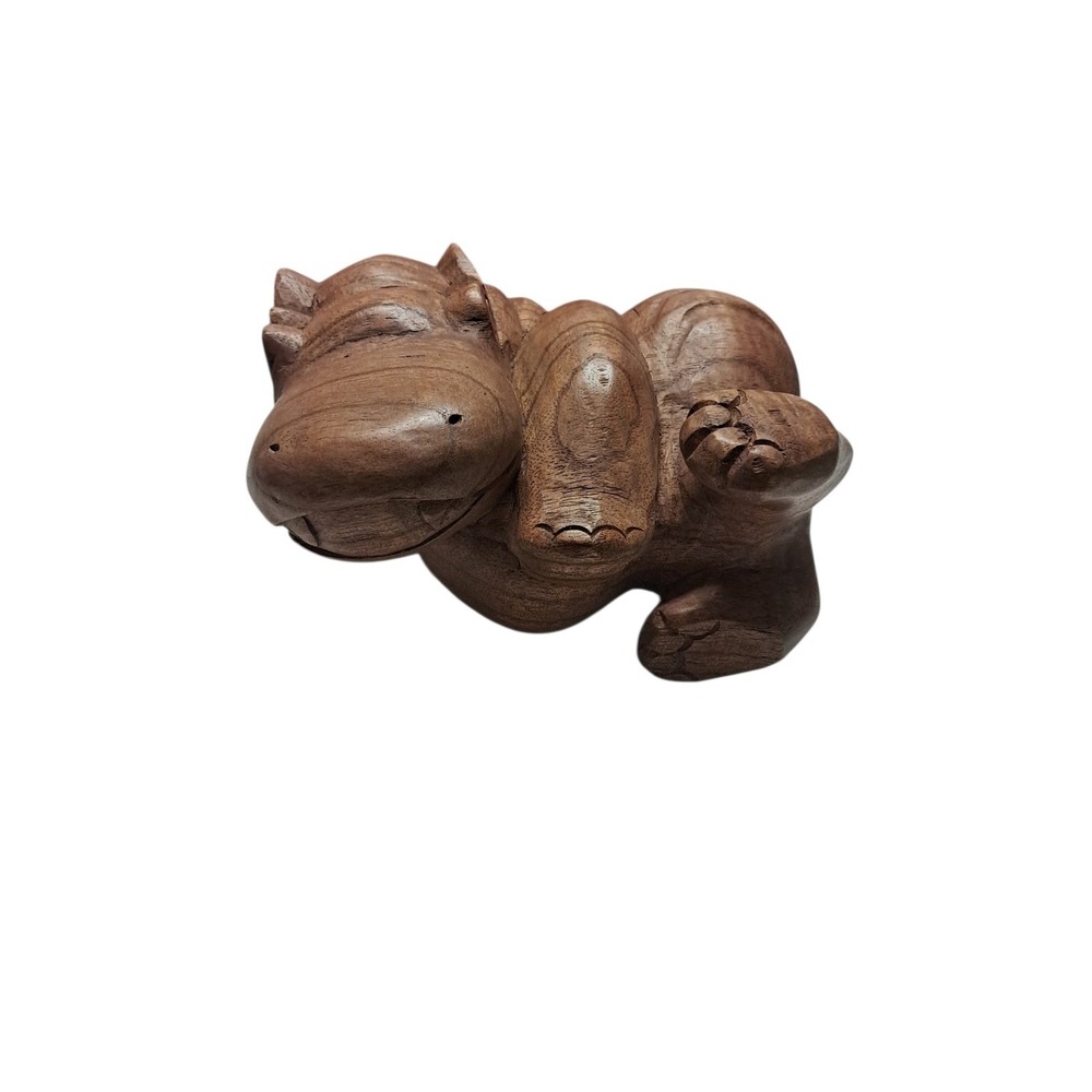 Hippopotamus Hand Carved - Picture 9 of 11